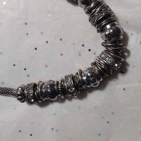 Silver Necklace and earrings Price Already Discount.... - Picture 2 of 4